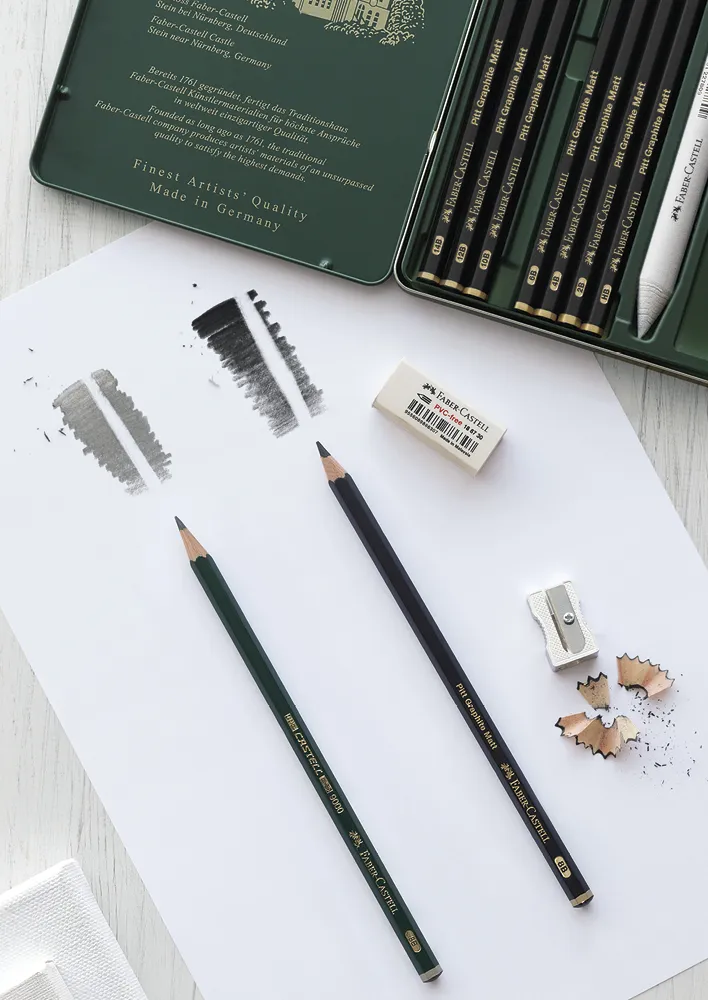 Set Faber-Castell "Pitt Graphite Matt", 6-tlg.