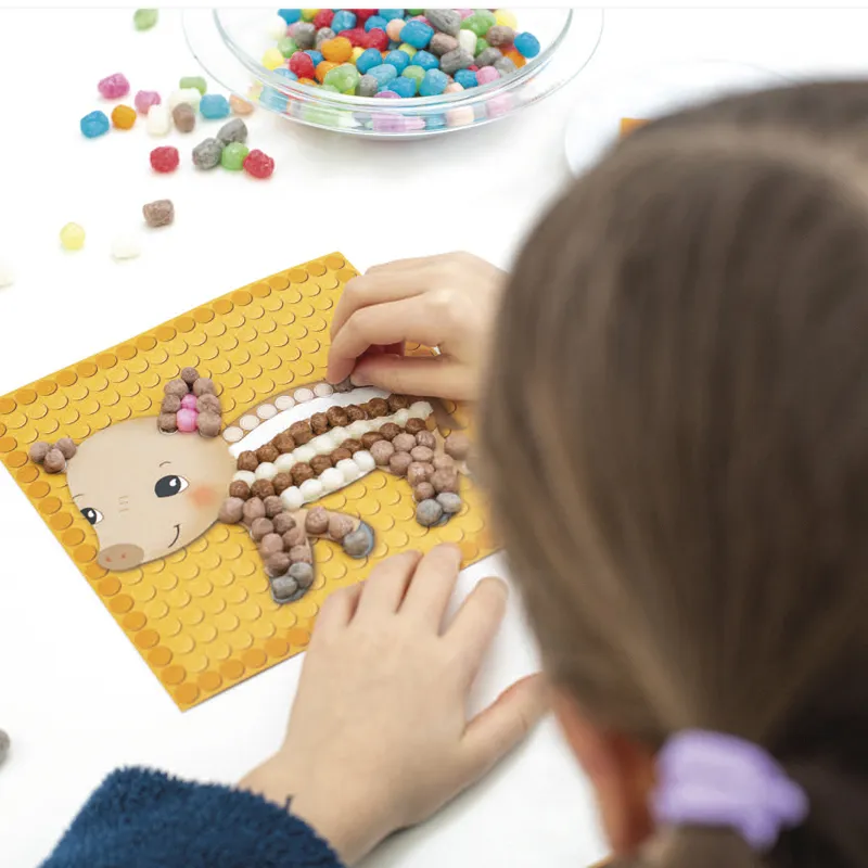 Set Bildkarten für PlayMais "EDULINE MOSAIC", 24 Stück, Tiermotive