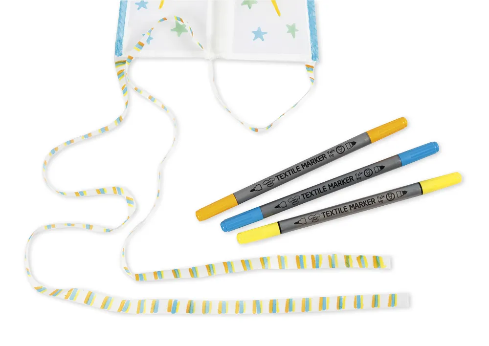 Drache mit Gummiband, 17x14 cm