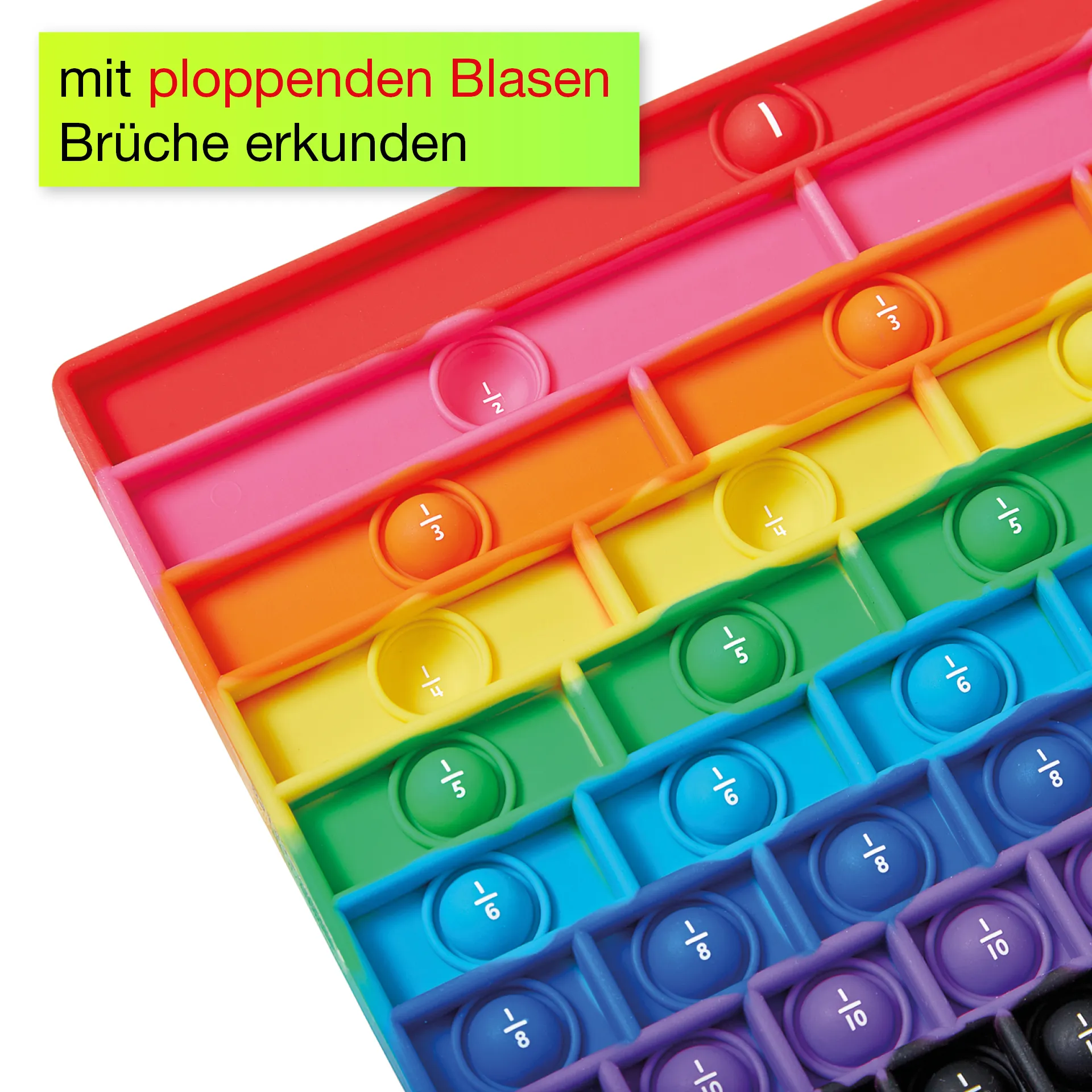 Bruchrechen-Brett "Poppers"