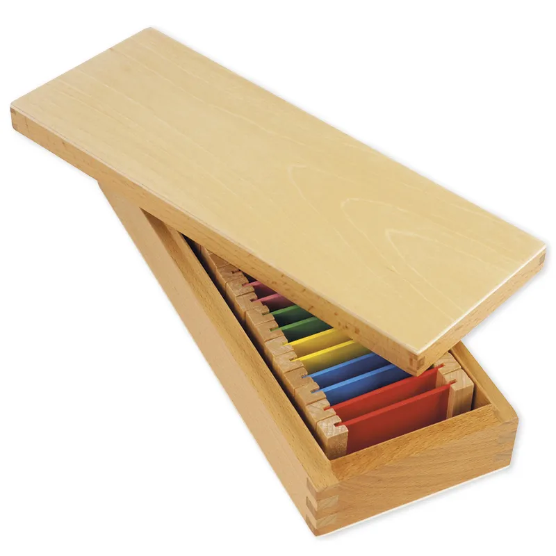 TimeTEX Farbtäfelchen, Satz 2, 11 Paare "Montessori Premium"