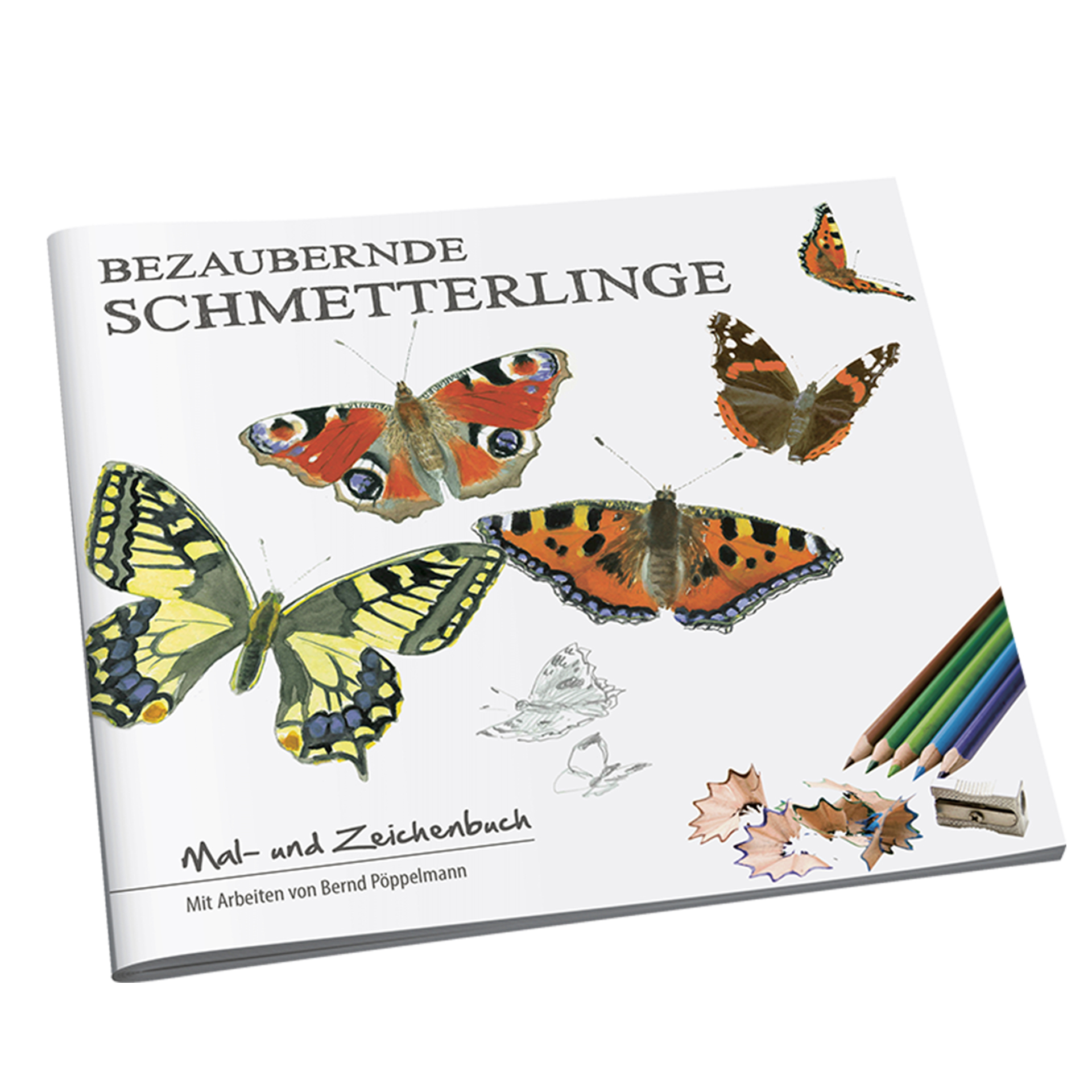 Bezaubernde Schmetterlinge, Mal- und Zeichenbuch 