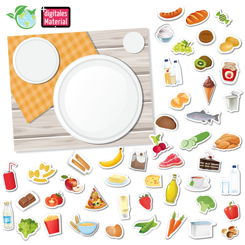 Hagemann Magnetbilder Gesunde Ernährung und Mahlzeiten