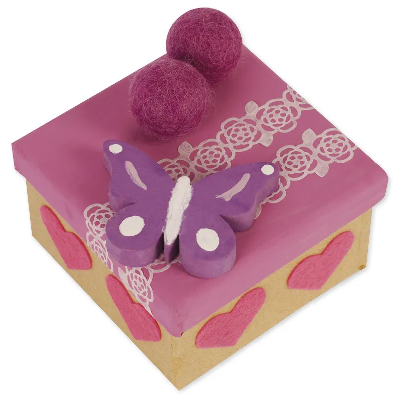 Filz-Aufkleber "Herz", 300 Stück