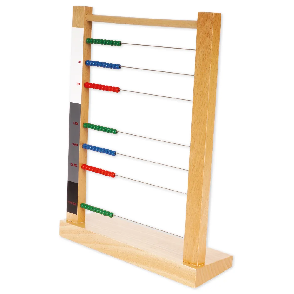 TimeTEX Großer Rechenrahmen "Montessori Premium"