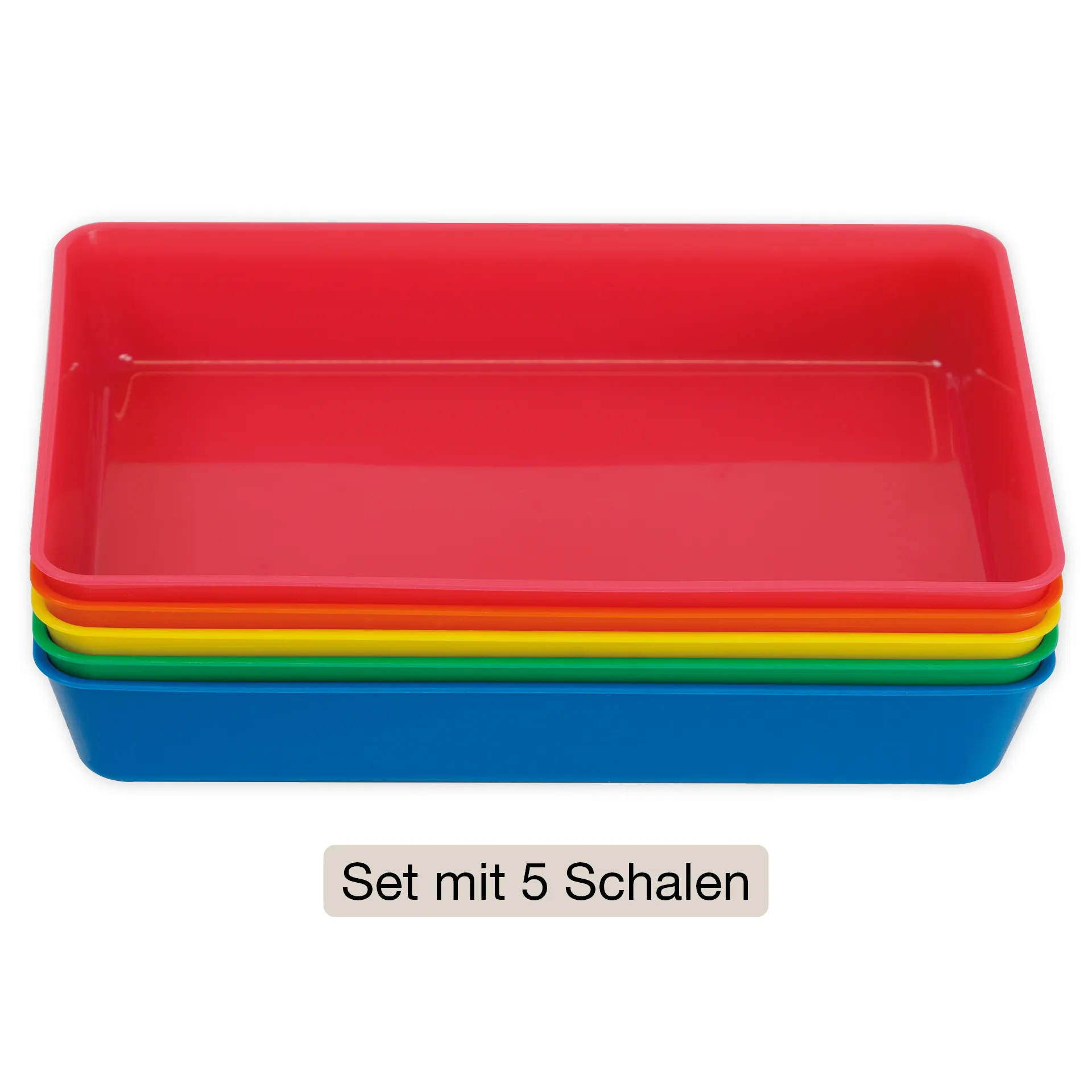 Set Materialschalen L, 5-tlg.