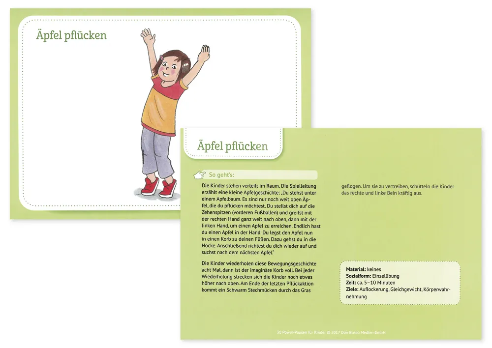 Karten-Set "30 Power-Pausen für Kinder"