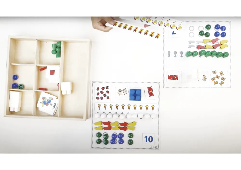 Lernspiel "Zähl bis 10", 135-tlg.