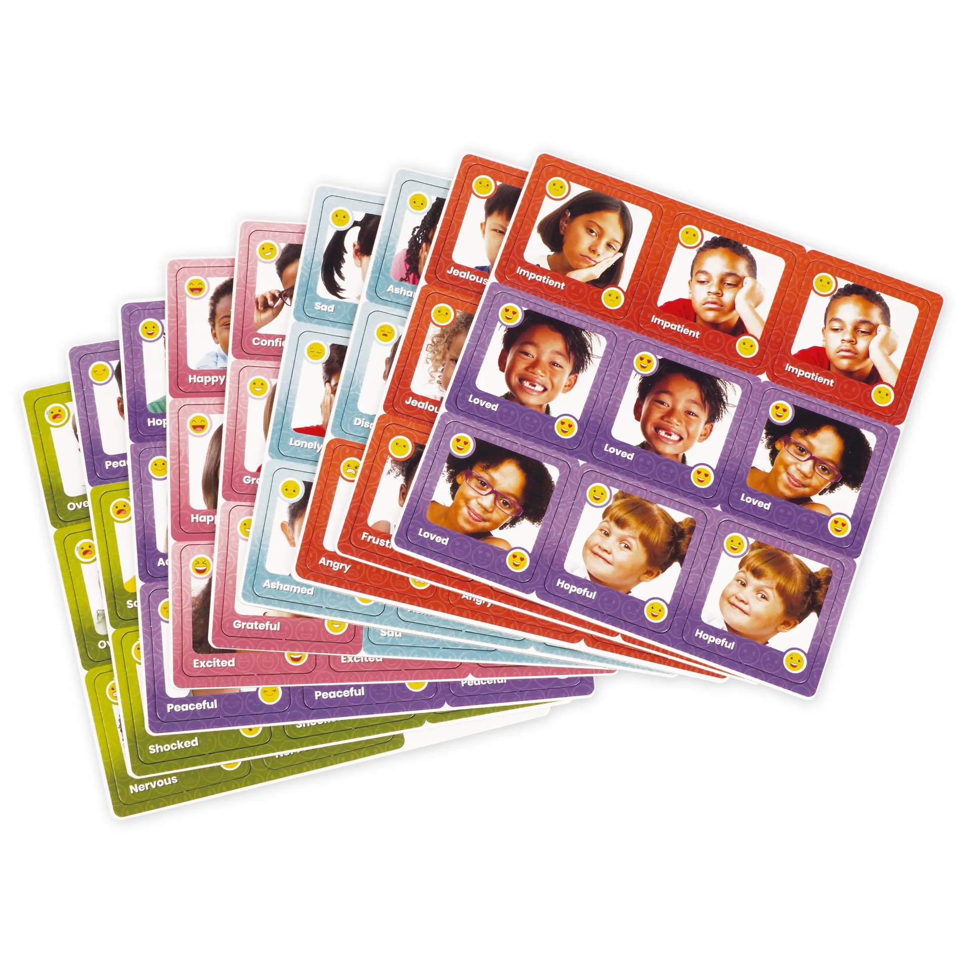 Gedächtnis-Spiel "Emotionen", 80-tlg.