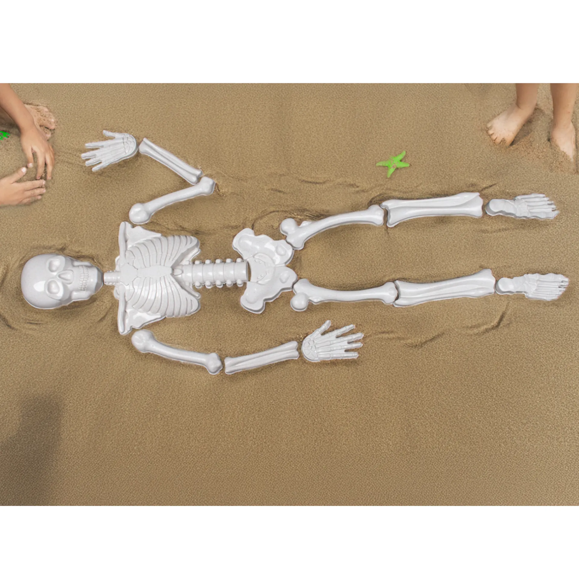 Sandkastenformen Skelett, 15-tlg.