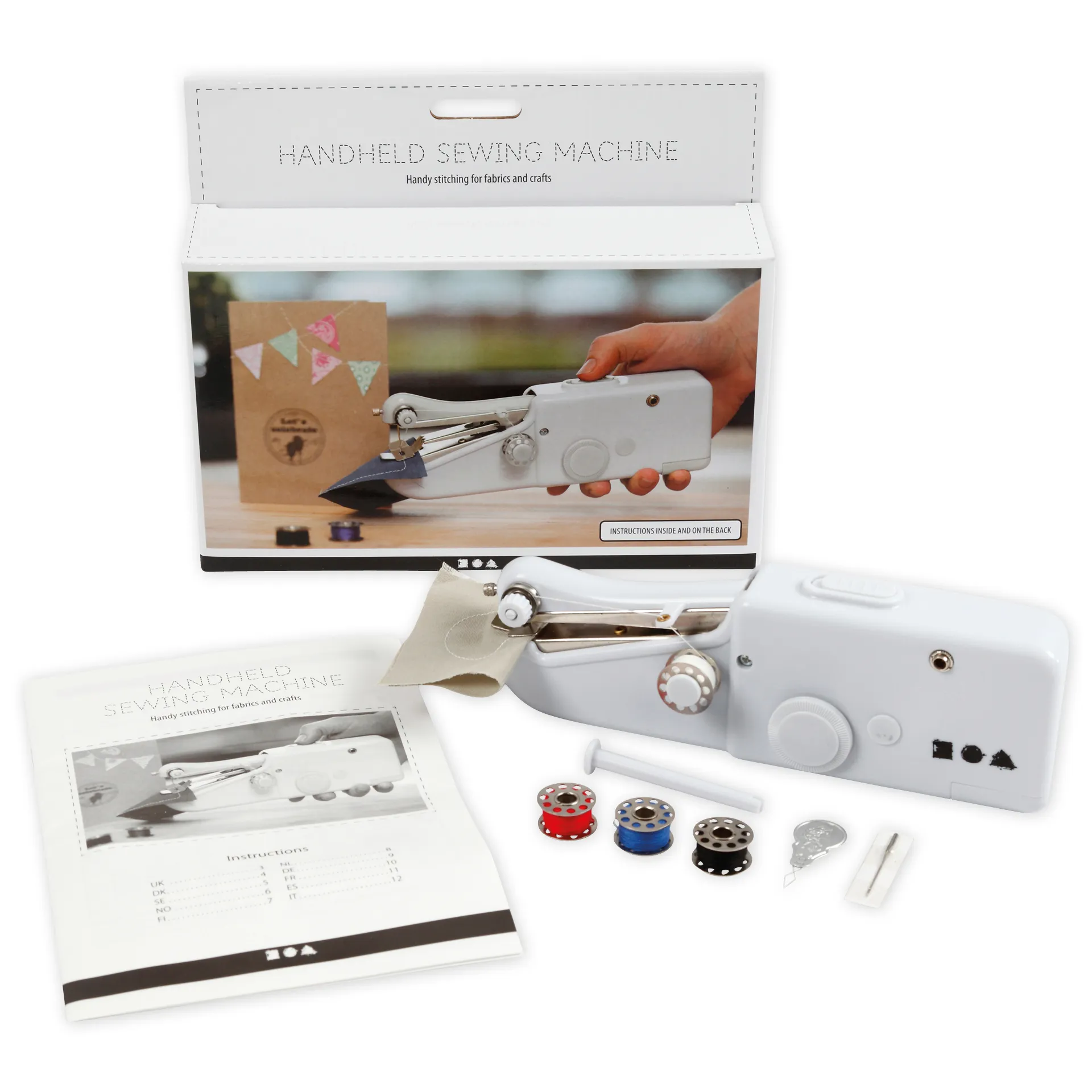 Hand-Nähgerät, 10-tlg.