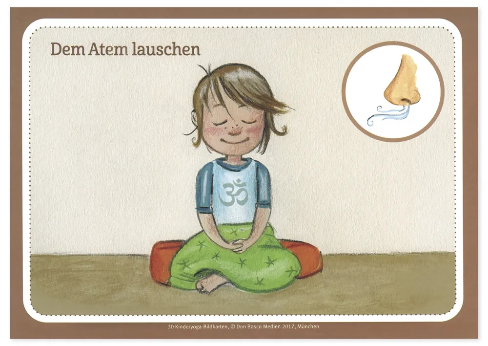 Karten-Set "30 Kinderyoga-Bildkarten"