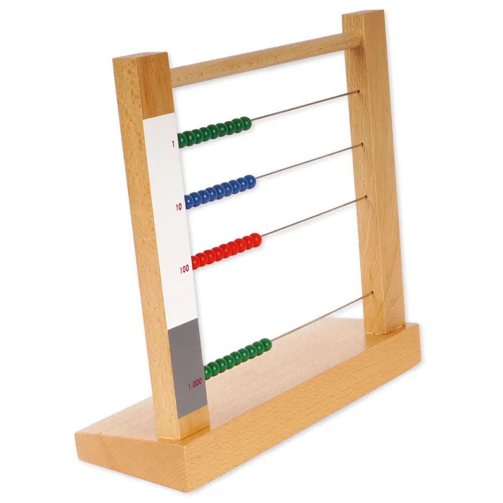 TimeTEX Kleiner Rechenrahmen "Montessori Premium"