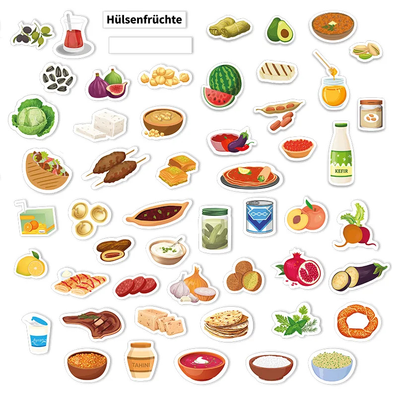 Hagemann Lebensmittel Osteuropa & Naher Osten, magn.  (Erweiterungsset Ernährungspyramide)