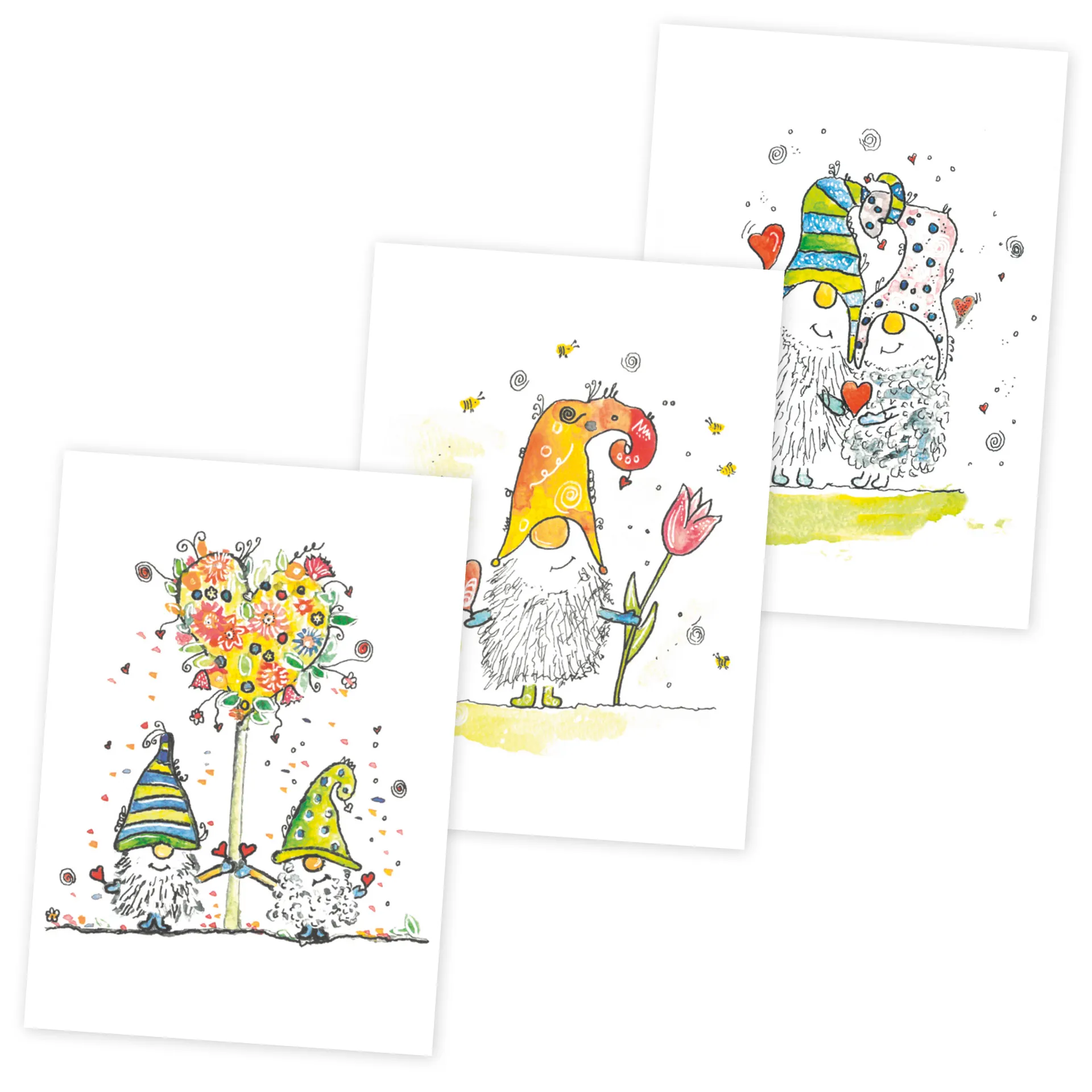 Emotions- und Gefühls-Karten XL A4 "Geschichten aus dem Wichtel-Leben", 26-tlg.