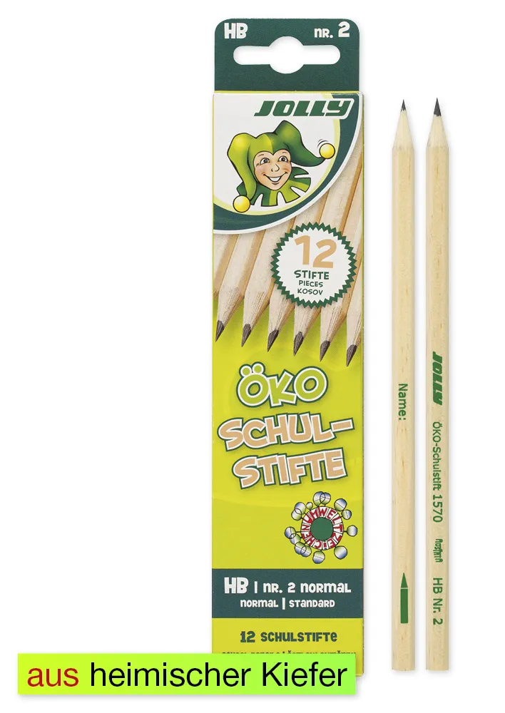 JOLLY Öko-Bleistift, 12-tlg.
