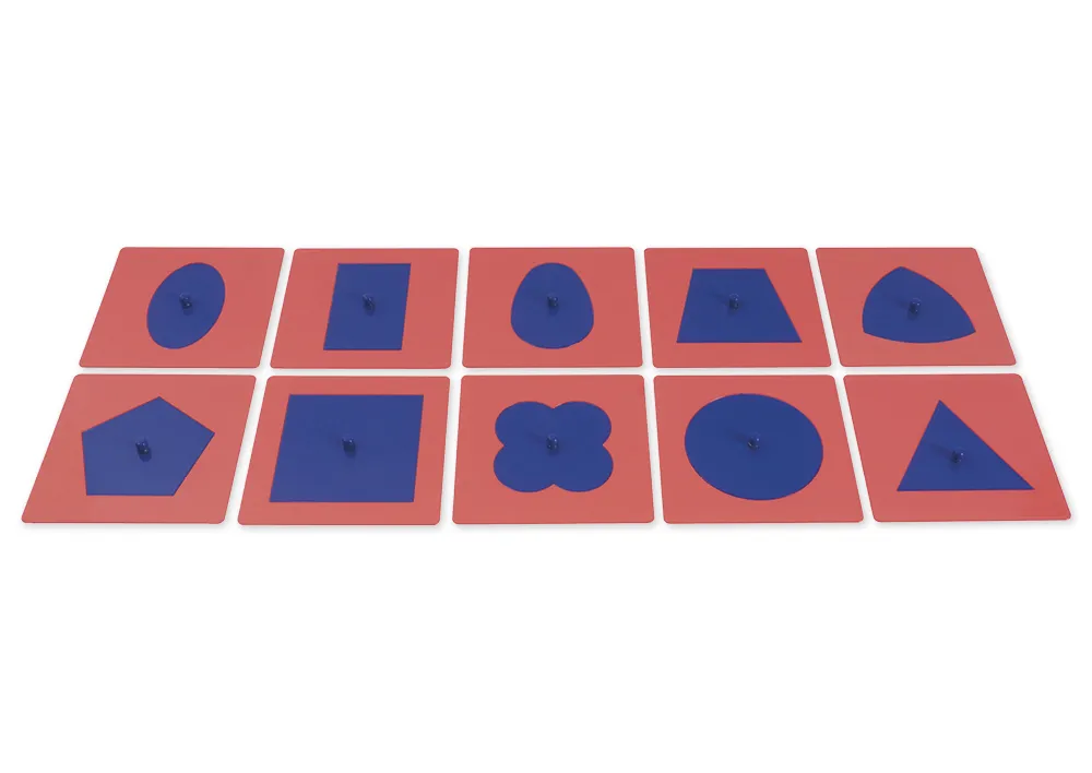 TimeTEX Metallene Einsatzfiguren "Montessori Premium"