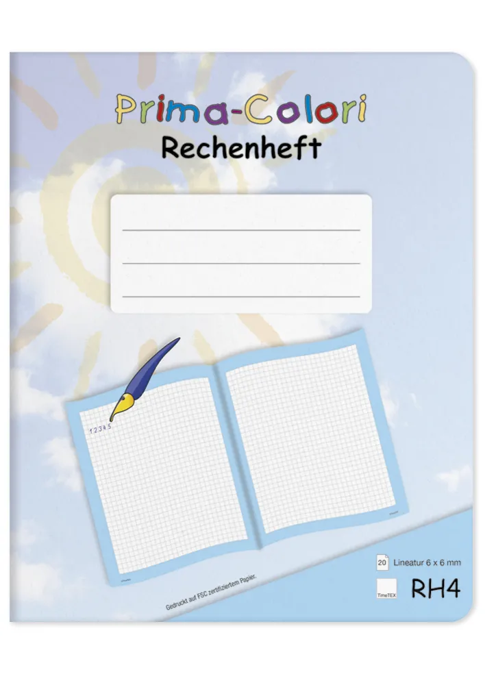 Prima-Colori Rechenheft RH4