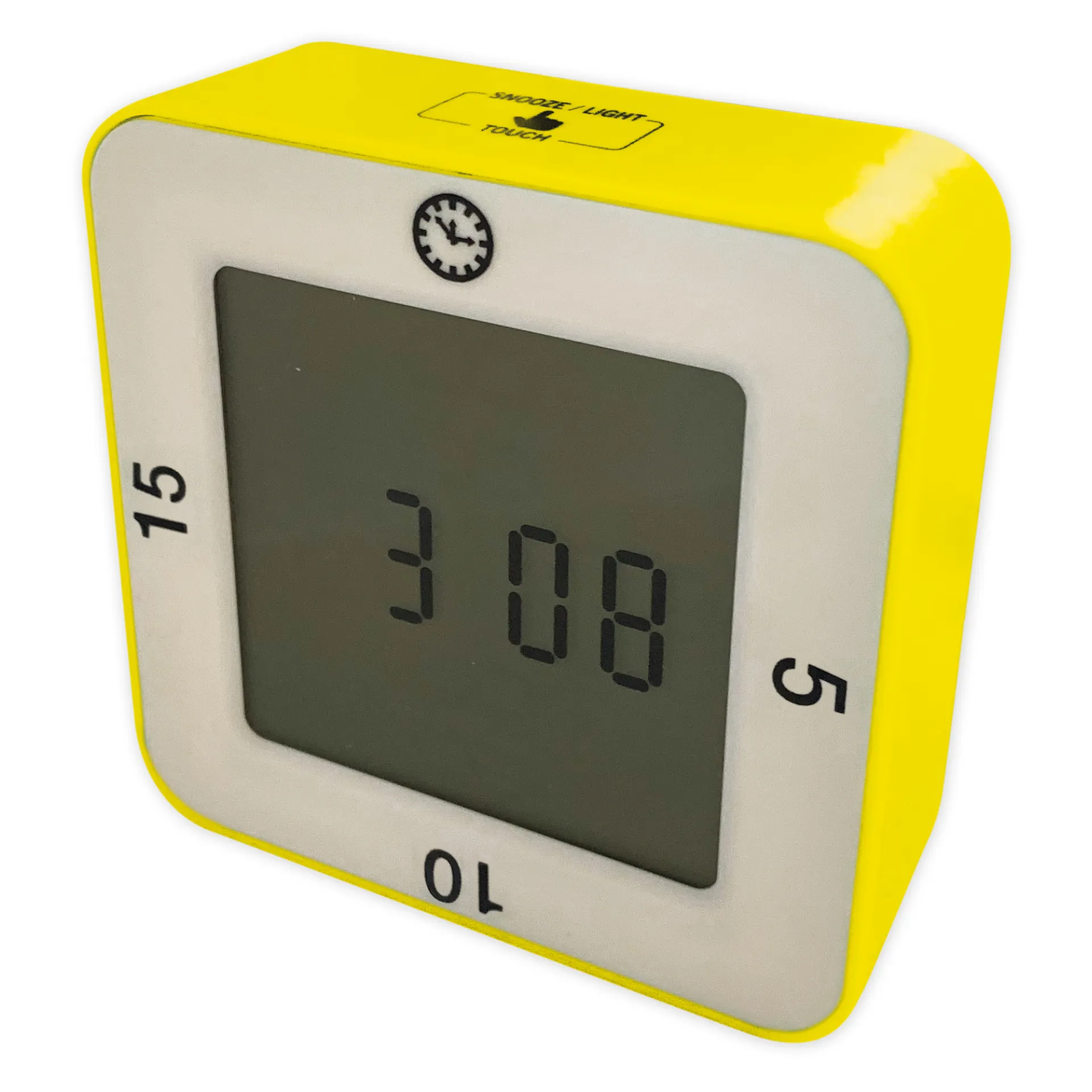 Zeitdauer-Uhr „Digital + Dreh“, 3 Fix-Zeiten + Digital-Uhr