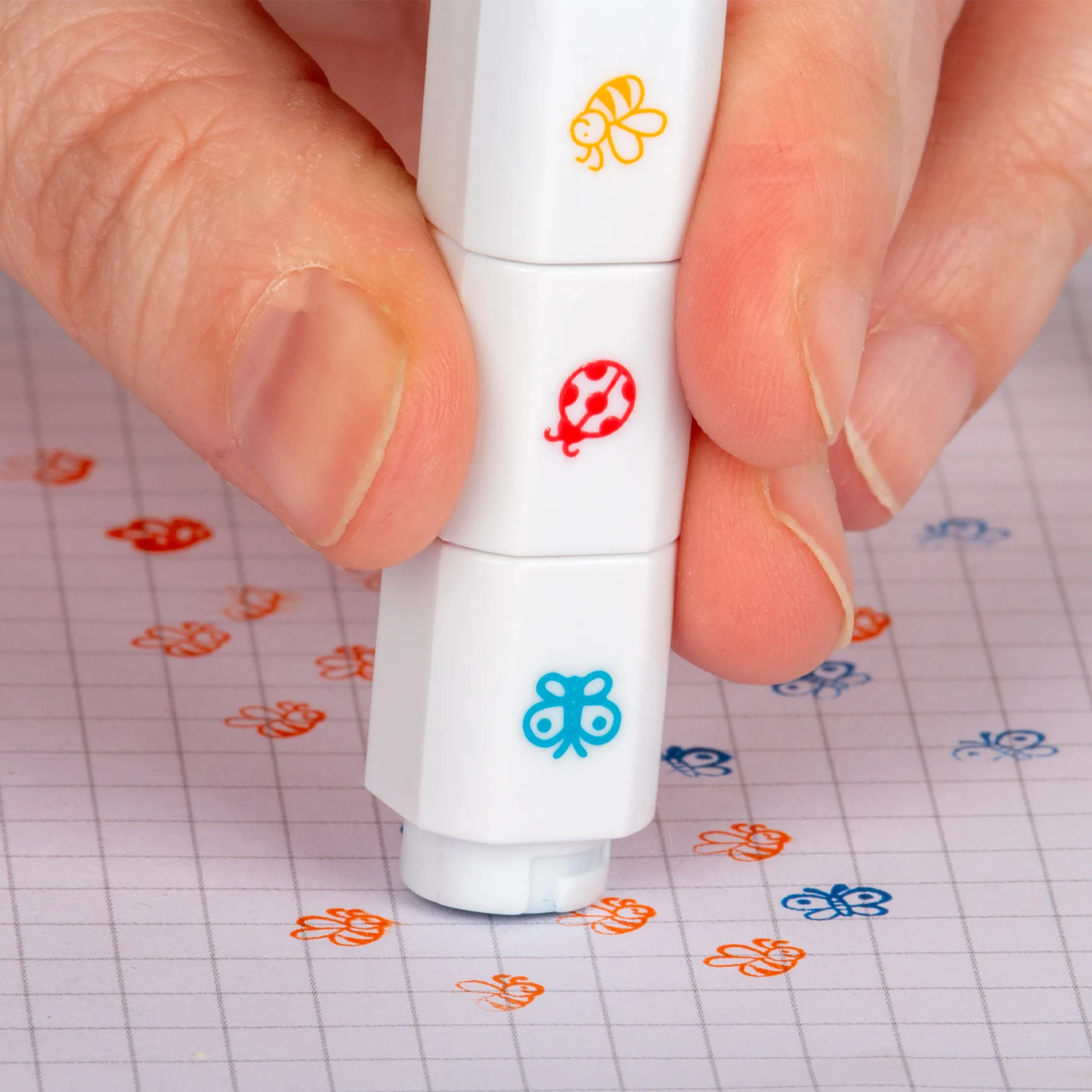 Hagemann Stempelturm Schmetterling, Marienkäfer & Co