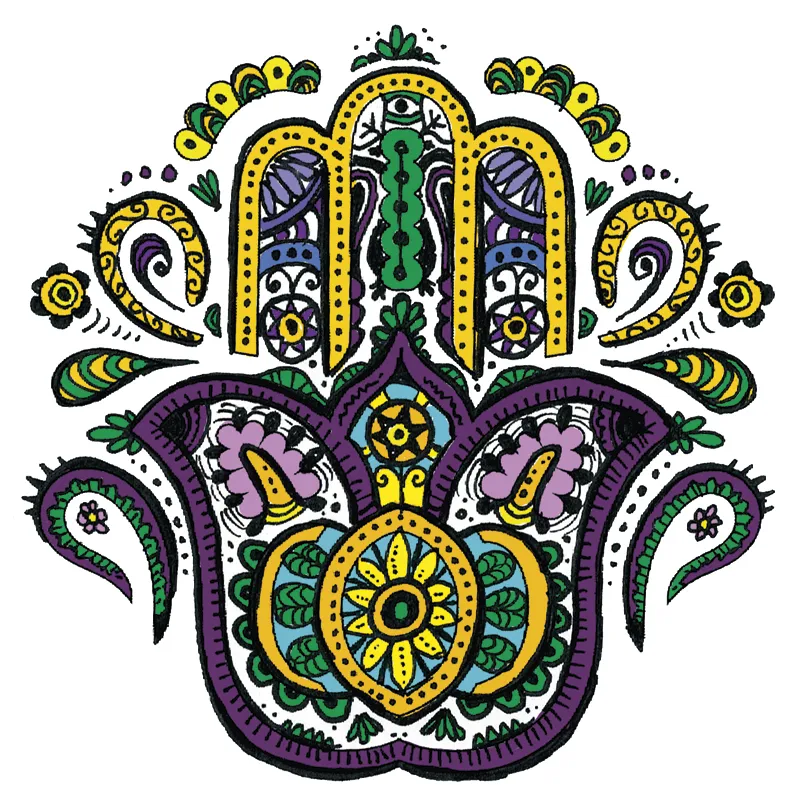 Mandala-Schablonen, 11-tlg.