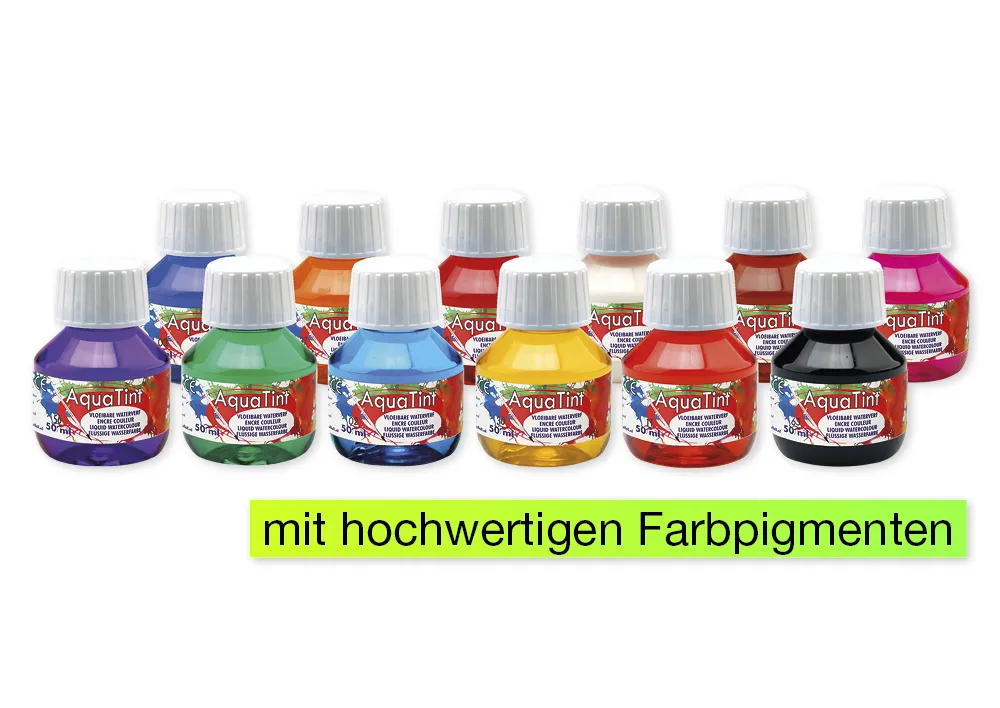 Set AquaTint à 50 ml, 12-tlg.