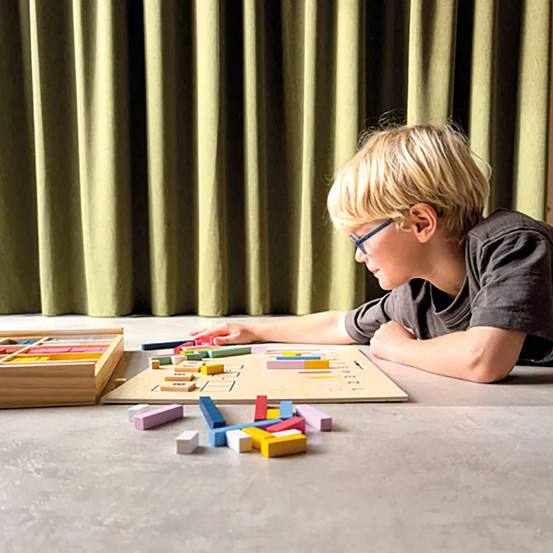 Lernbox "Rechenstäbchen und Zahlen", 460-tlg.