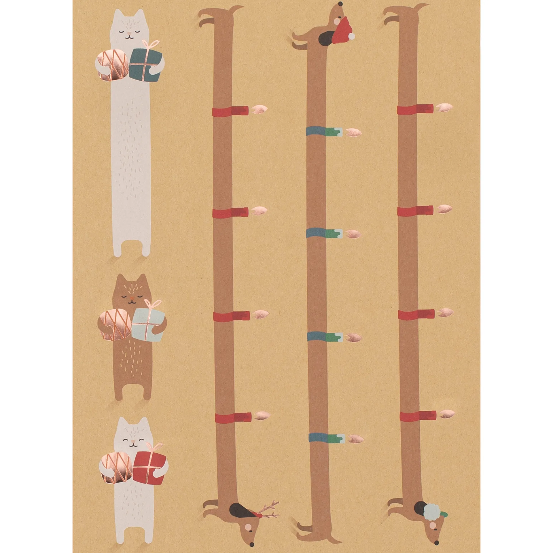 Kraftpapier-Block "Magic Christmas Paper" A4, 20 Blatt