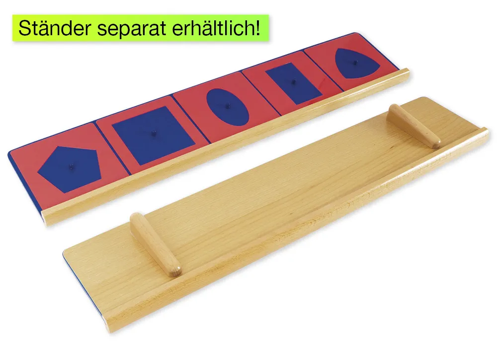 TimeTEX Metallene Einsatzfiguren "Montessori Premium"