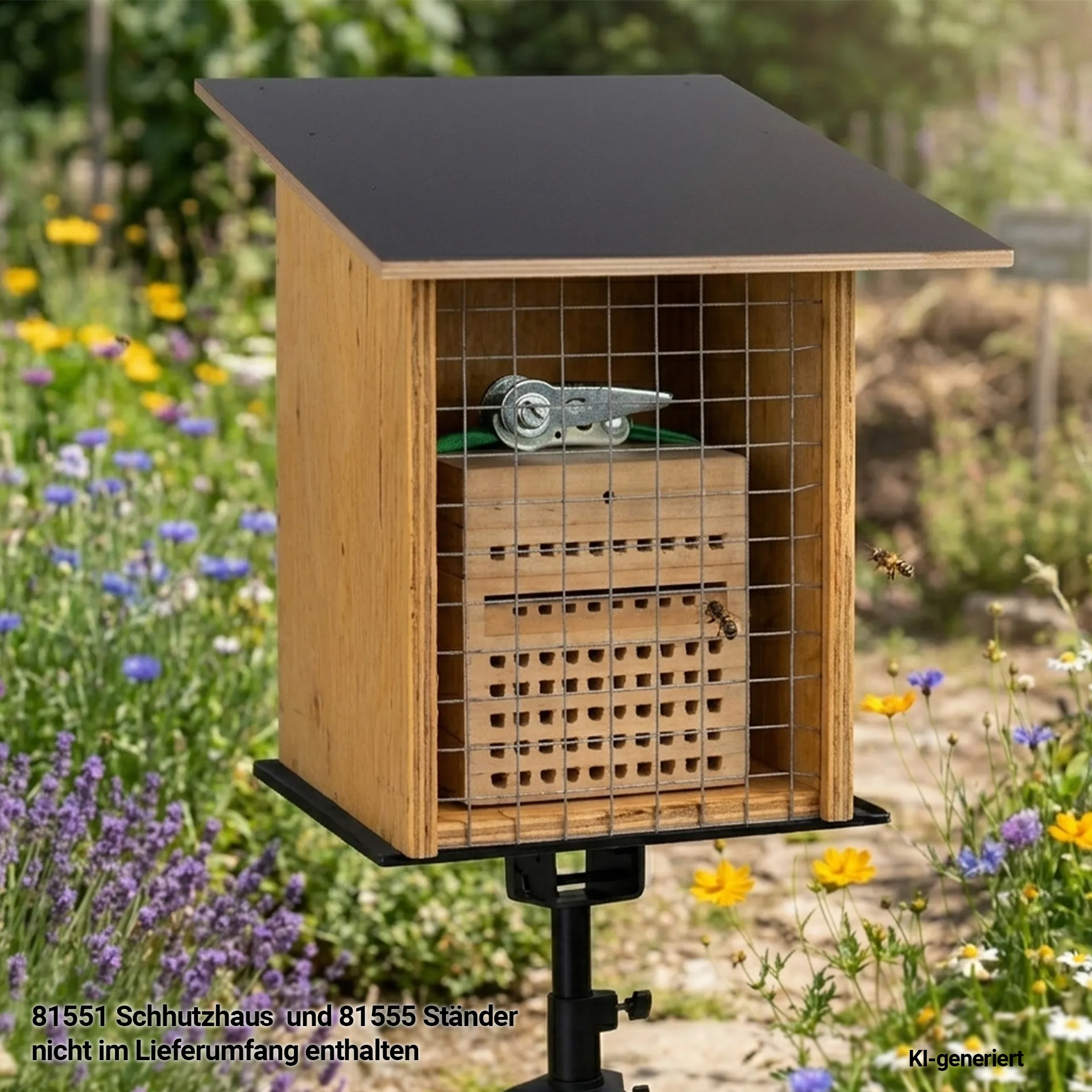 Hagemann Zuchtset Wildbienen, Gehörnte Mauerbiene (mit 50 Kokons)