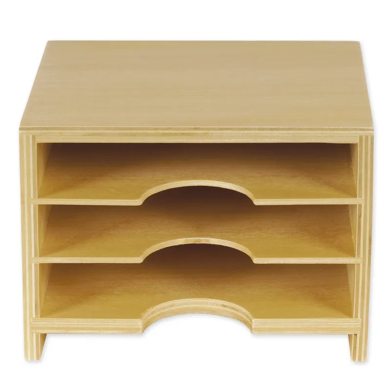 TimeTEX Kasten mit 3 Fächern für die botanischen Karten "Montessori Premium"