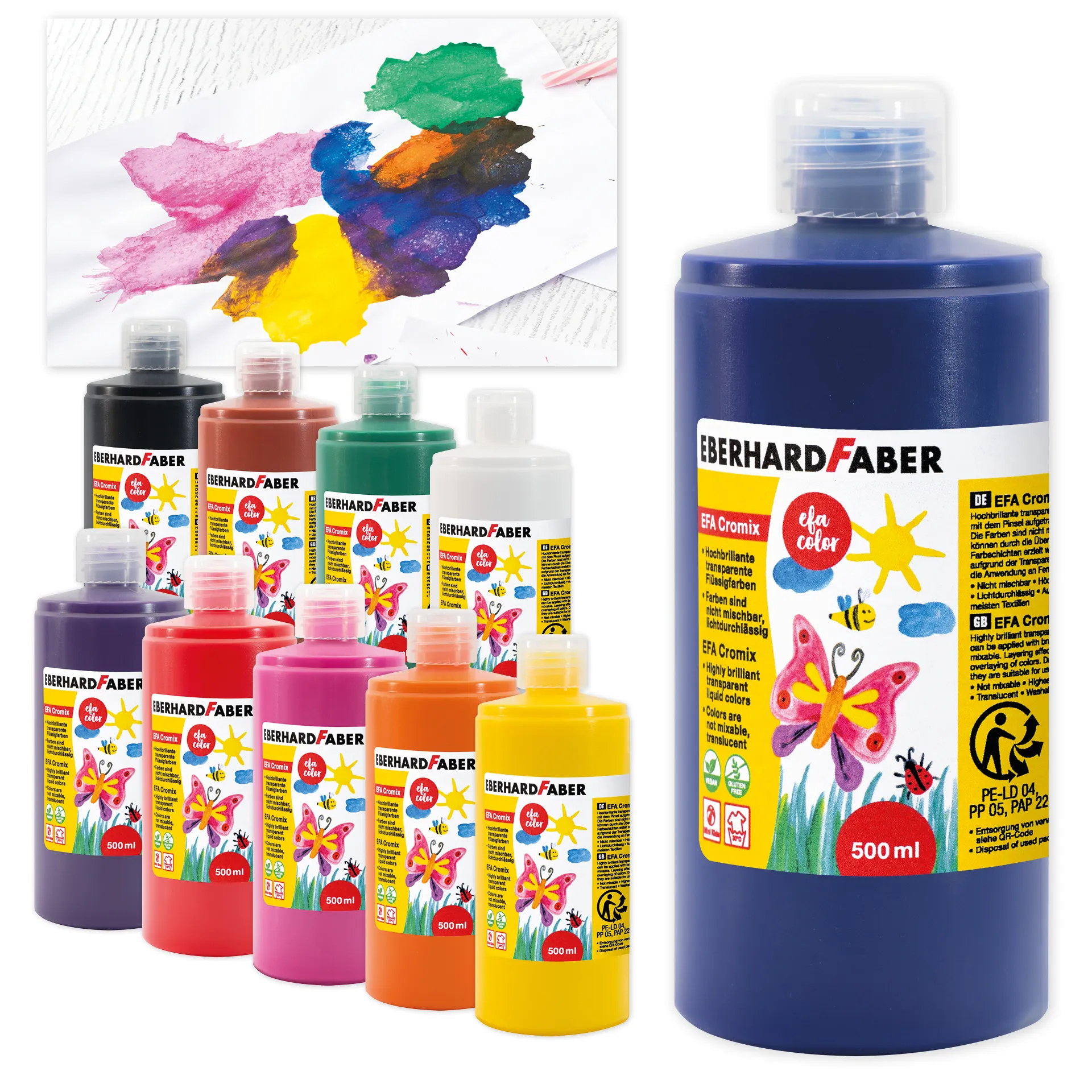 Eberhard Faber Cromix Transparentfarbe, 500 ml