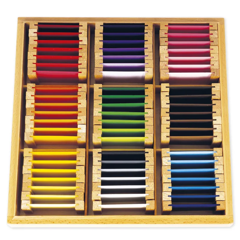 TimeTEX Farbtäfelchen, Satz 3, Schattierungen "Montessori Premium"