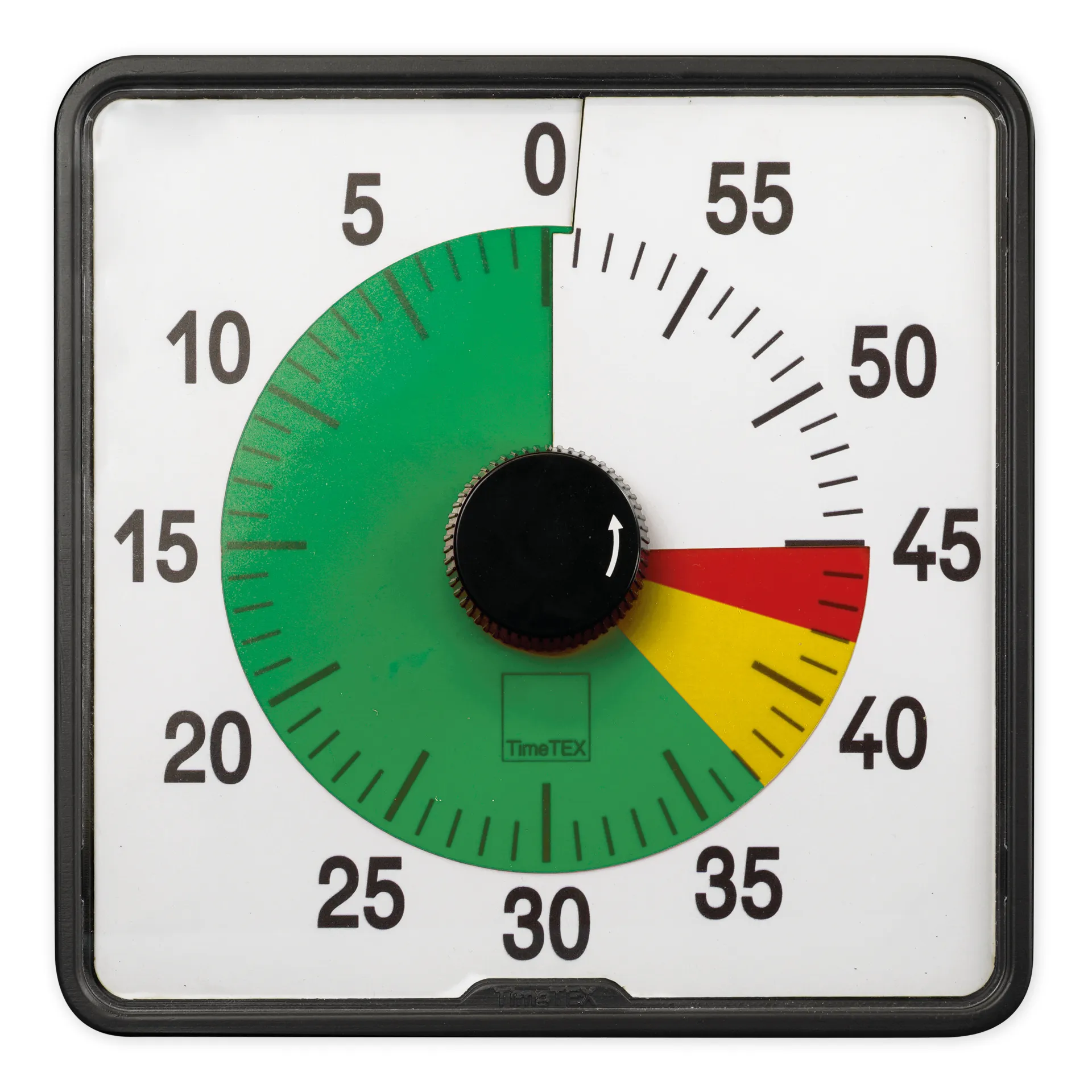 TimeTEX Timer "Countdown" L, 20x20 cm mit Ampelscheibe
