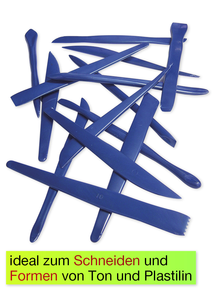 Set Modellier-Stäbe, 14-tlg.