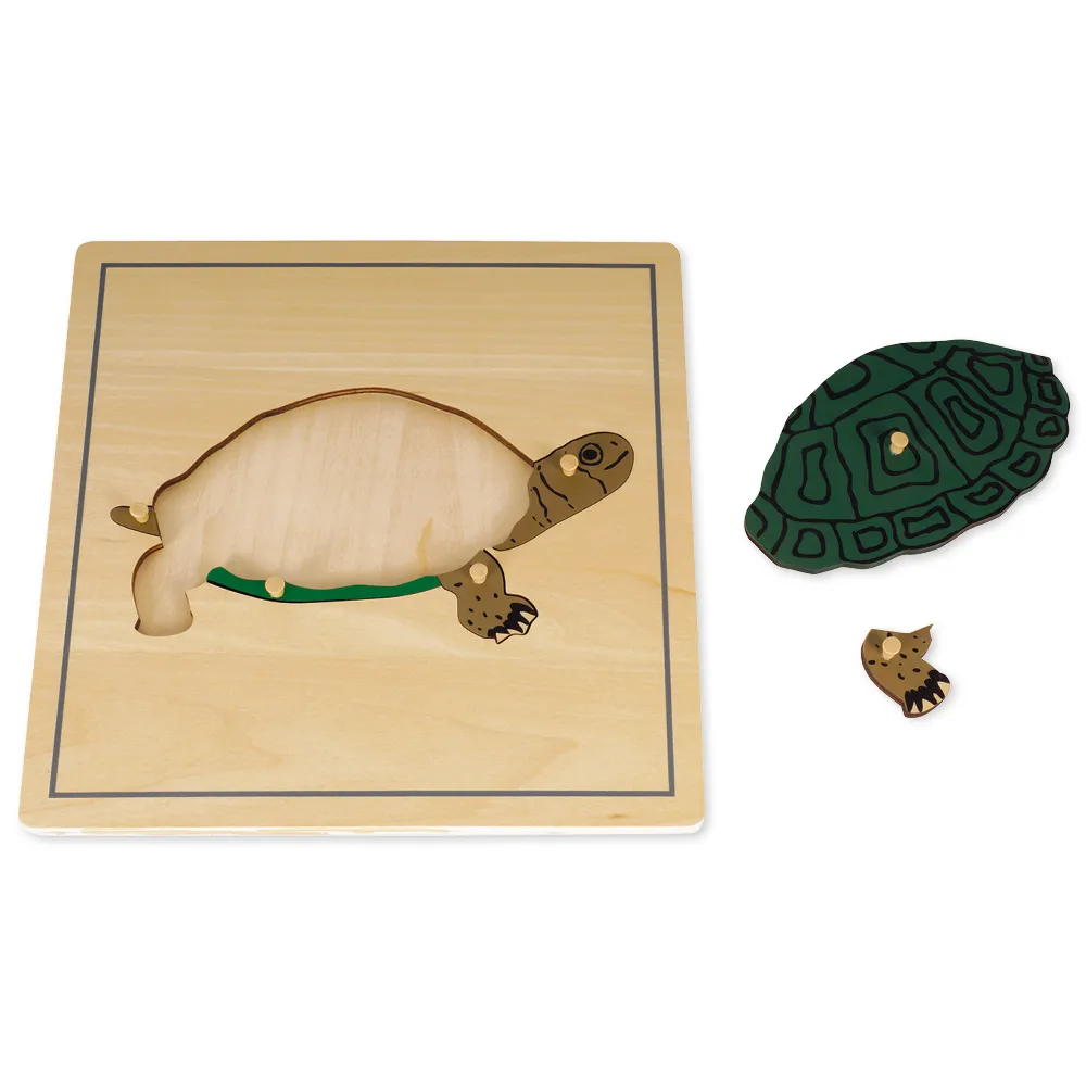 TimeTEX Puzzle Schildkröte "Montessori Premium"