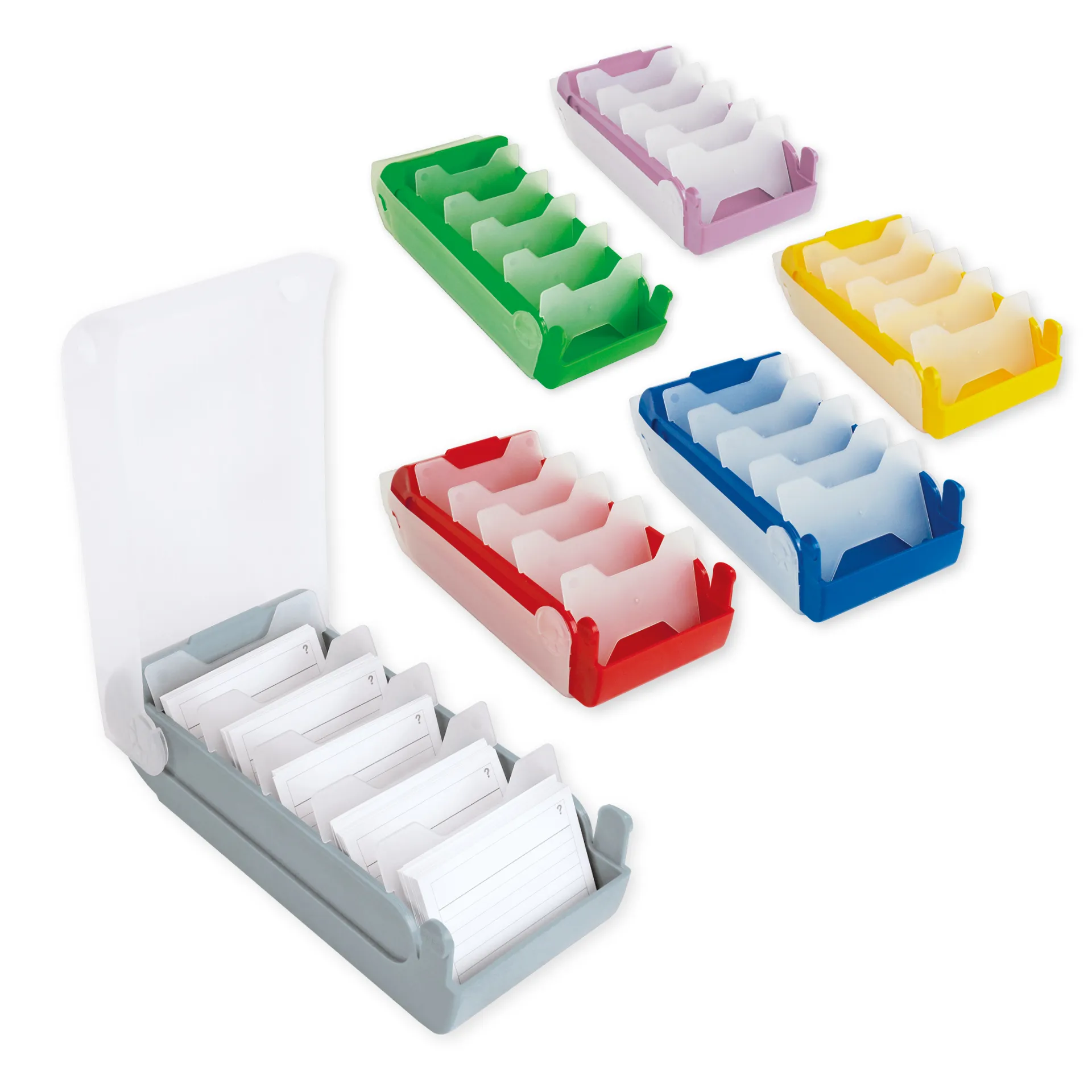 Karteikasten für A8 Kunststoff