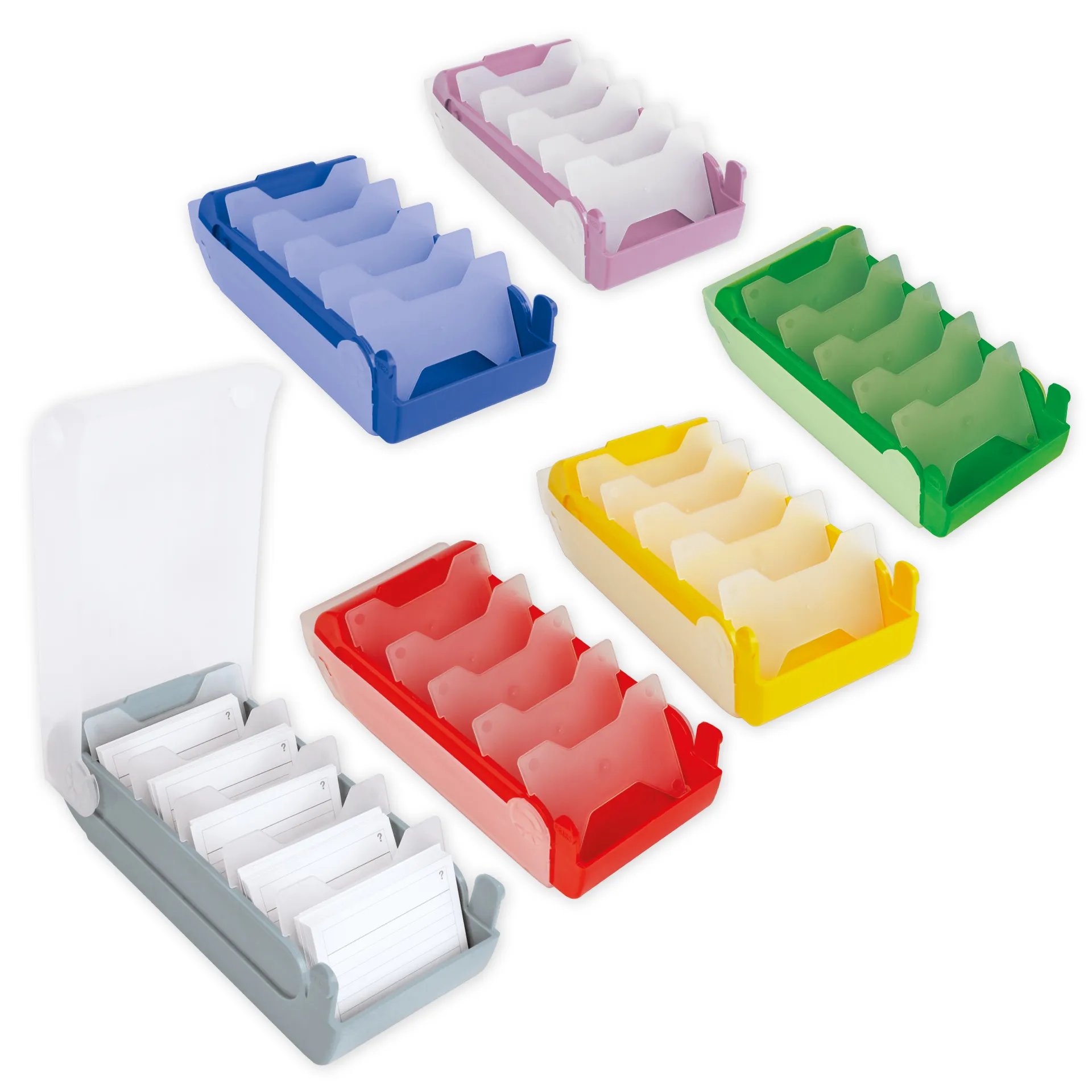 Karteikasten für A8 Kunststoff