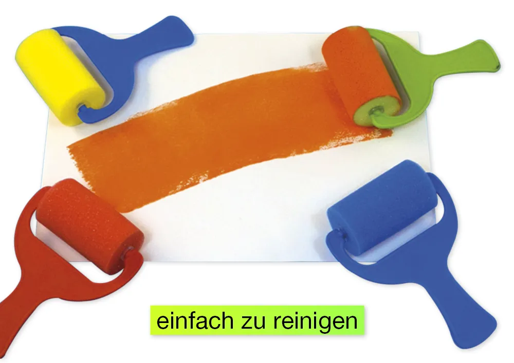 Schwammrollen, 4-tlg.