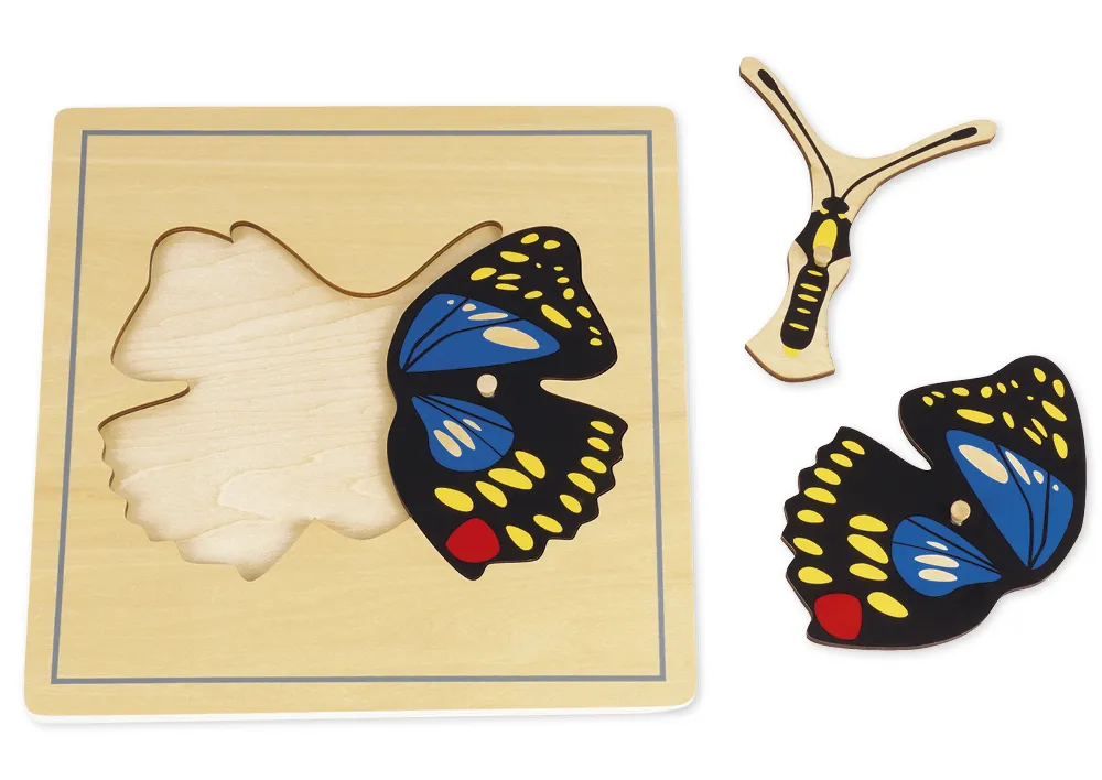 TimeTEX Puzzle Schmetterling "Montessori Premium"