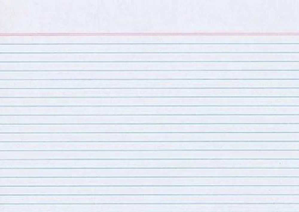 Karteikarten A6, weiß, liniert, 100 Stück