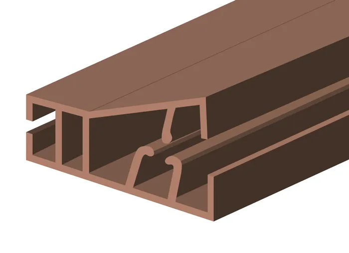 Flachleiste Kunststoff - laufende Meter
