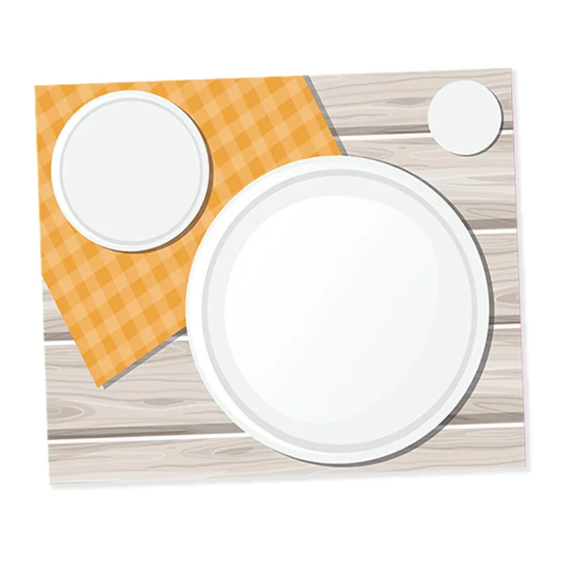 Hagemann Magnetbilder Platzset für gesunde Mahlzeiten (magnetisch)