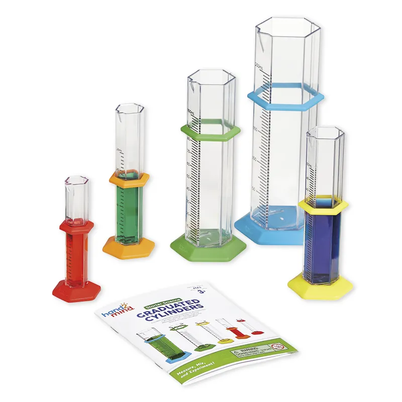 Bunte Messzylinder, 15-tlg.