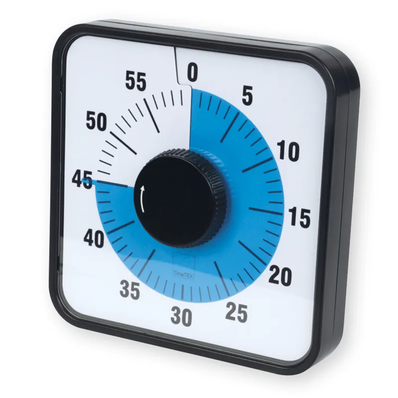 Zeitdauer-Uhr "Automatik" magnetisch, 19x19 cm