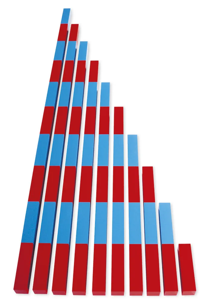 TimeTEX Numerische Stangen "Montessori Premium"
