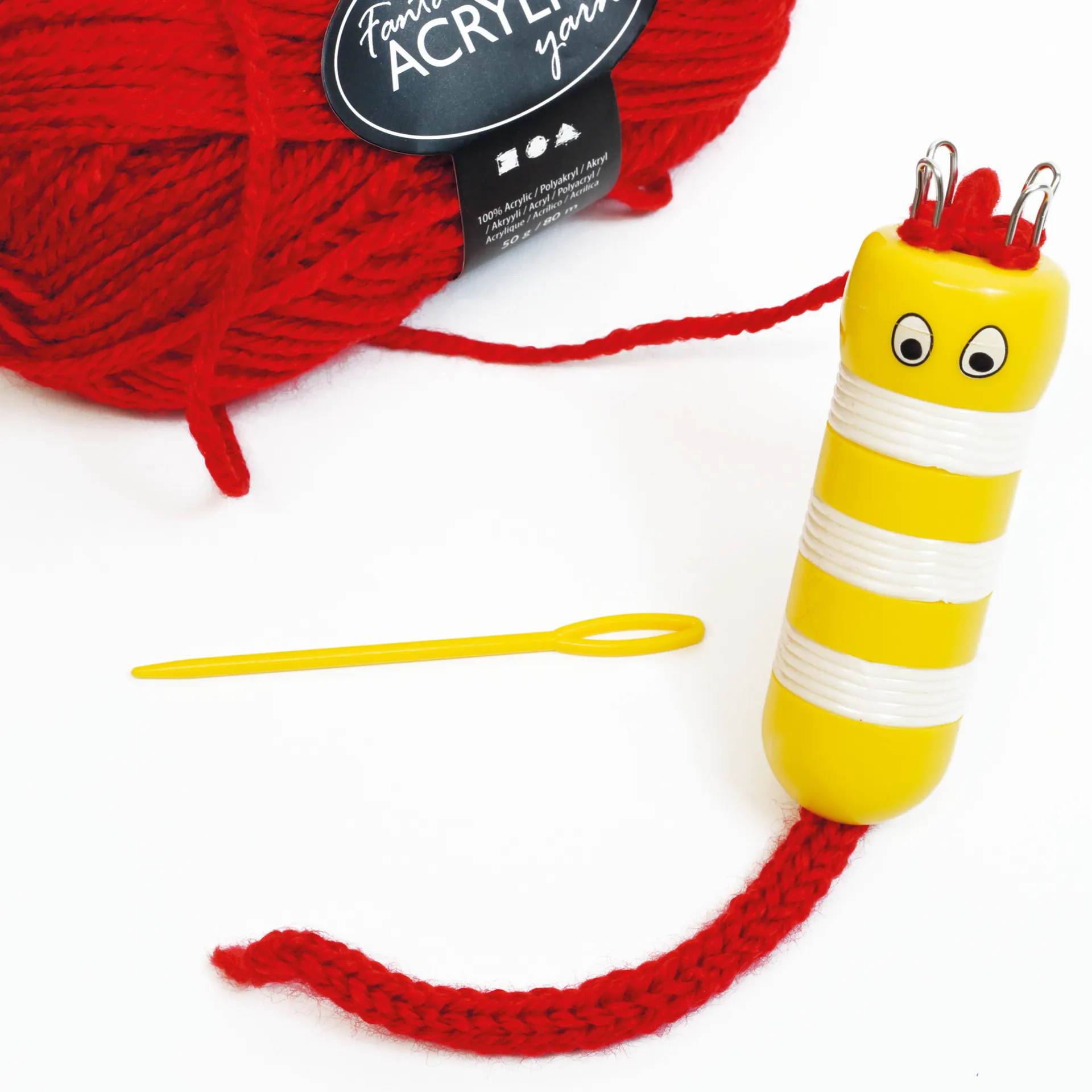 Strickliesel "Biene", 3 cm ø