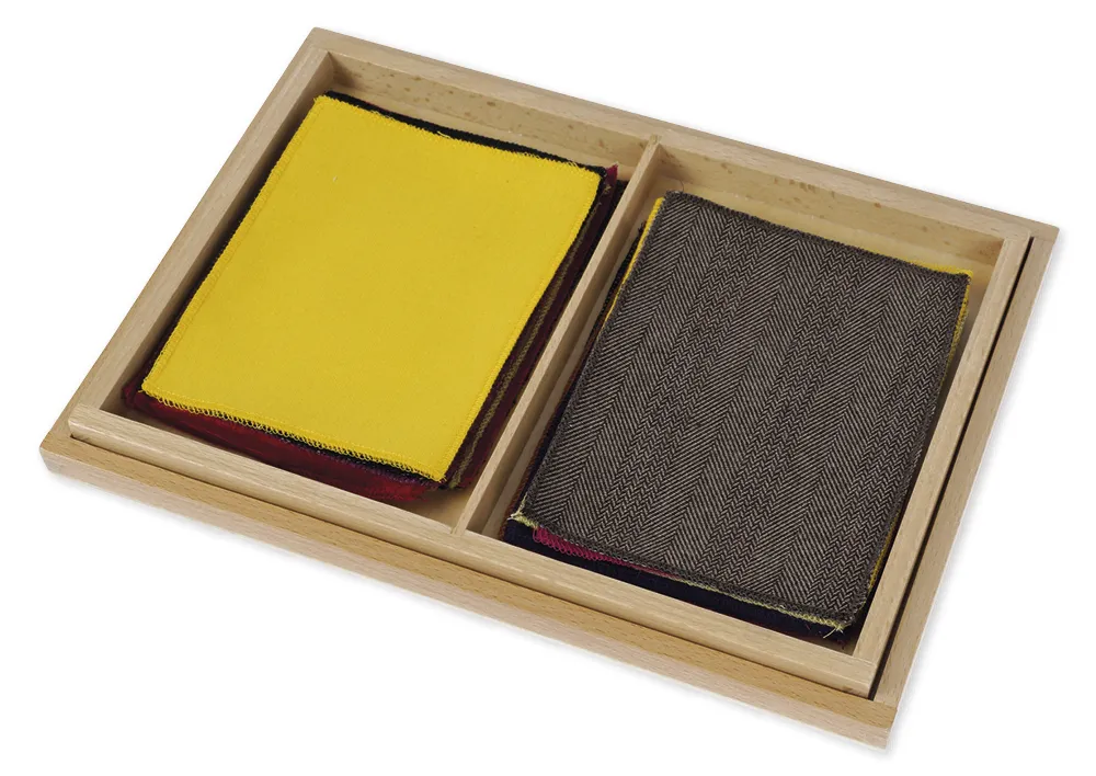 TimeTEX Kasten mit Stoffen "Montessori Premium"