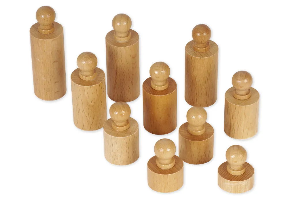 TimeTEX Block mit Zylindern 4 "Montessori Premium"