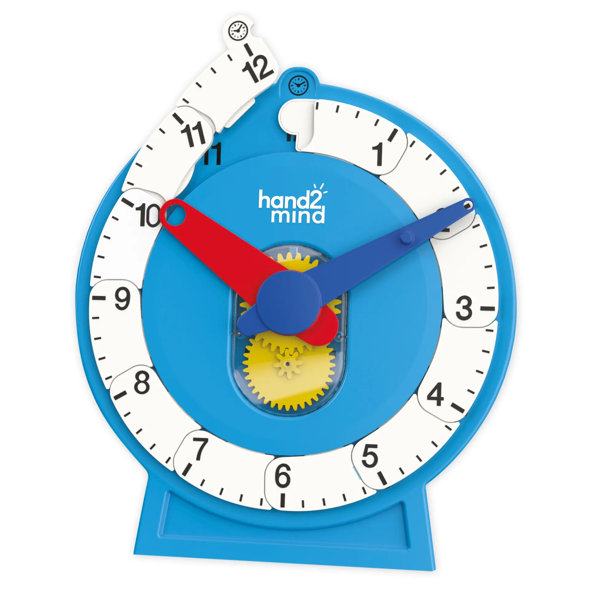 Schüler-Lern-Uhr mit Zahlenstrahl, 11 cm ø